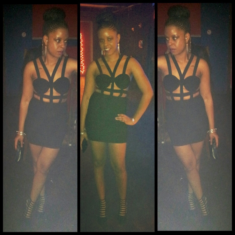 STRAPPY DRESS